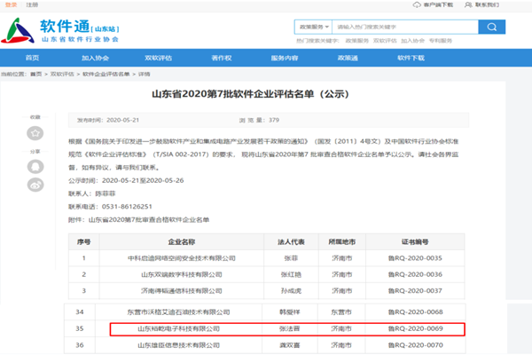 喜讯！热烈祝贺裕乾电子通过软件企业认定